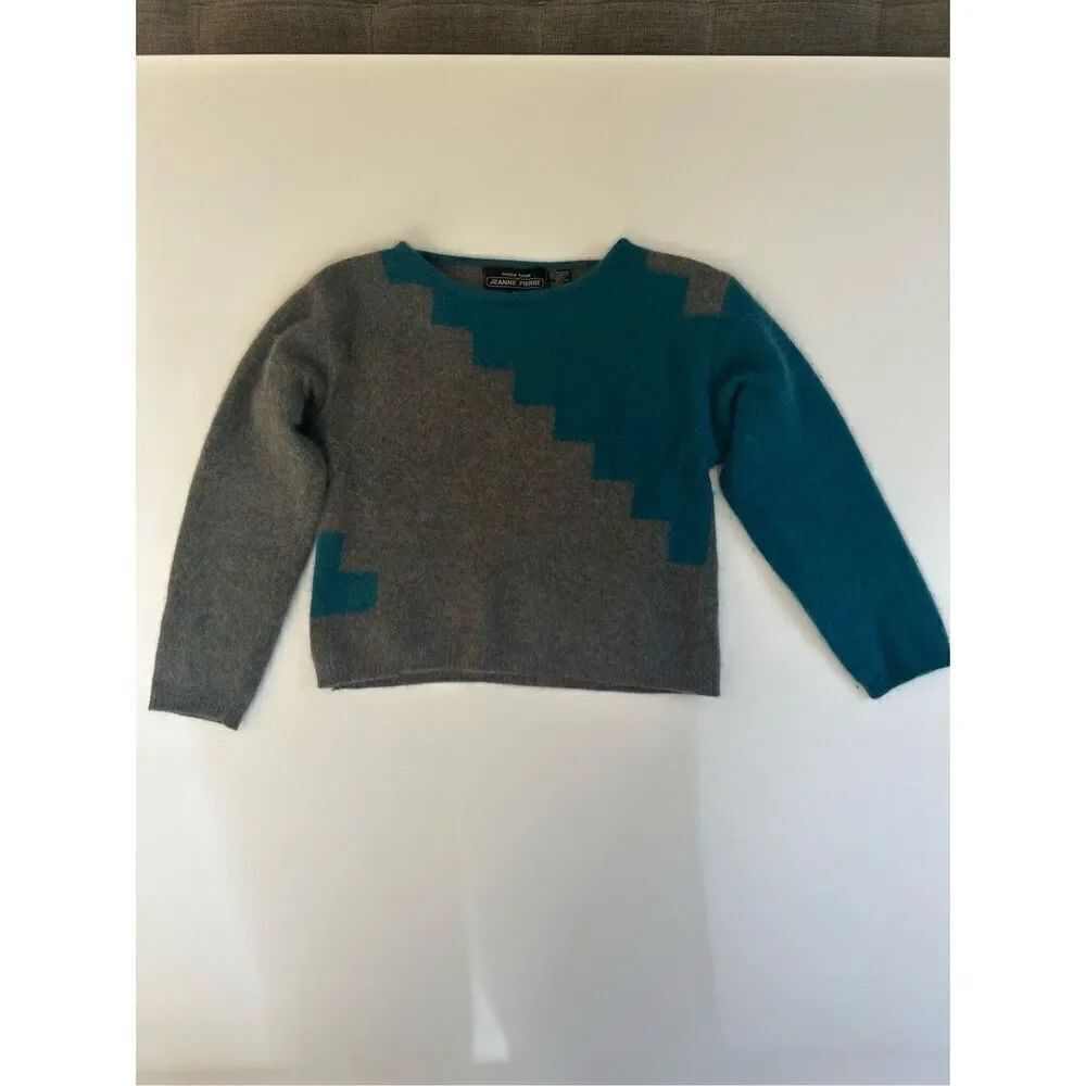 Jeanne Pierre lamb will/rabbit hair sweater